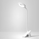 Mini Wozinsky Wireless LED Reading Lamp with Clip + USB-C Cable - White