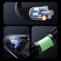 Kabel Joyroom S-A16 Pro Prism Series 66W USB-A na USB-C s displejem 1,2 m - černý
