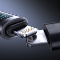 Kabel Joyroom S-A16 Pro Prism Series 30W USB-C na Lightning s displejem 1,2 m - černý