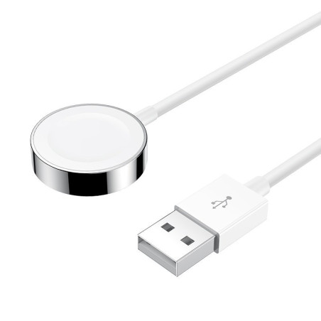 JOYROOM S-IW001S Magnetický nabíjecí USB kabel (nabíječka) pro Apple Watch, 1,2m, bílý