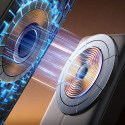 Joyroom JR-PBM02 Powerbank 22.5W 10000mAh 3in1 Magnetic Inductive Compatible with MagSafe with Built-in Cable - Black