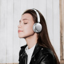 Acefast H8 Wireless On-Ear Headphones with ANC - Silver