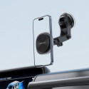 Acefast D42 Magnetic Dashboard Mount with Wireless Charger, MagSafe Compatible - Black