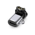 Adaptér Tech-Protect Ultraboost USB-C úhlový pro hodinky Garmin - šedý