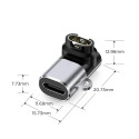 Adaptér Tech-Protect Ultraboost USB-C úhlový pro hodinky Garmin - šedý