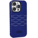 Kryt Audi IML MagSafe pro iPhone 14 Pro - modrá