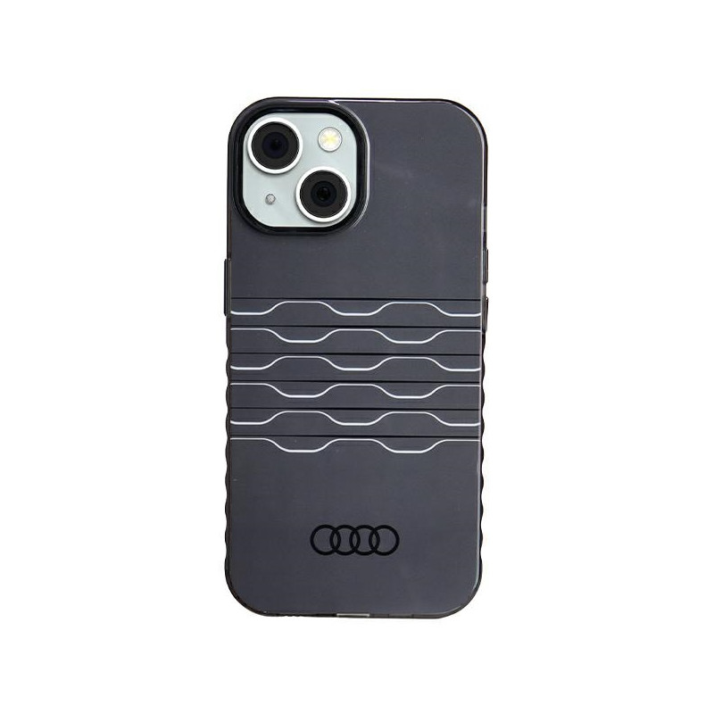 Kryt Audi pro iPhone 15/14/13 - black
