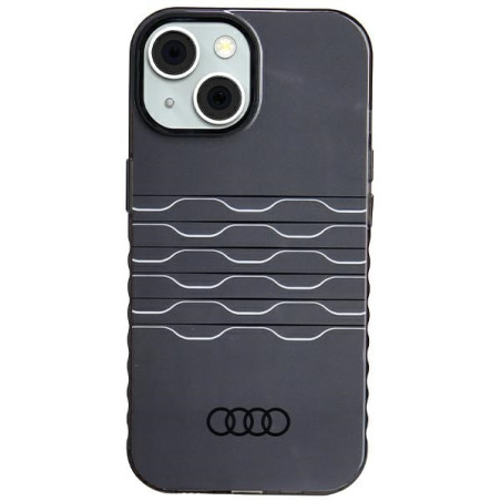 Kryt Audi IML MagSafe pro iPhone 15/14/13 - black