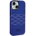 Kryt Audi MagSafe pro iPhone 15/14/13 – modrá