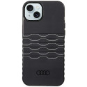 Kryt Audi IML MagSafe pro iPhone 15 Plus / 14 Plus – černý