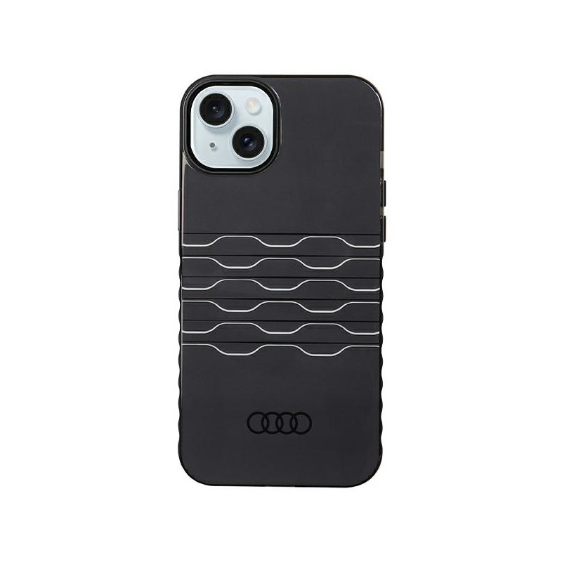 Kryt Audi pro iPhone 15 Plus / 14 Plus - černý