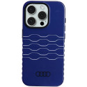 Kryt Audi pro iPhone 15 Pro - blue | MagSafe