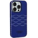 Kryt Audi pro iPhone 15 Pro - blue | MagSafe