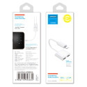 Joyroom S-Y104 – adaptér Lightning na 2× Lightning (audio + nabíjení) – bílý