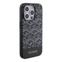Kryt Guess GCube Stripes MagSafe iPhone 15 Pro Max - black