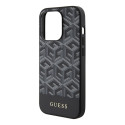 Kryt Guess GCube Stripes MagSafe iPhone 15 Pro Max - black