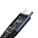 Joyroom SY-C02 – 2v1 DAC adaptér z USB-C na USB-C + 3,5mm jack – černý