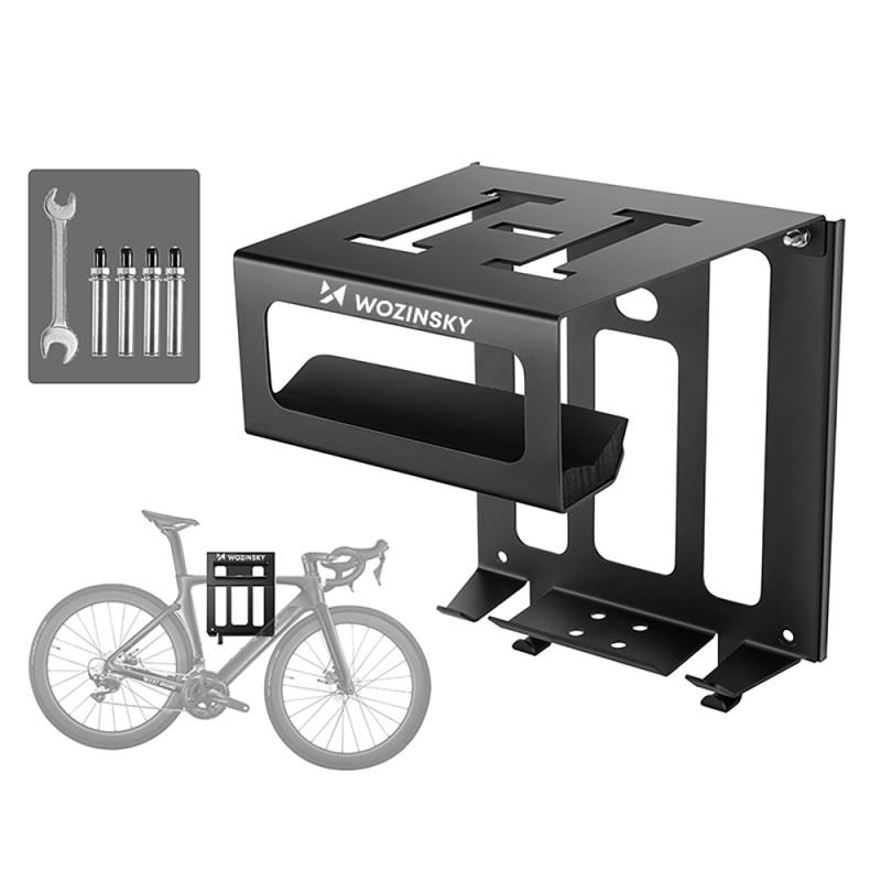 Wozinsky WSW-01S bike hanger with mounting kit - black