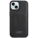 Pouzdro Audi s MagSafe pro iPhone 15/14/13 - černé