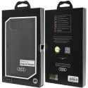 Pouzdro Audi s MagSafe pro iPhone 15 Plus / 14 Plus černé
