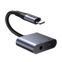 Joyroom SY-L01 – DAC adaptér Lightning na Lightning + 3,5mm jack (2v1) – černý