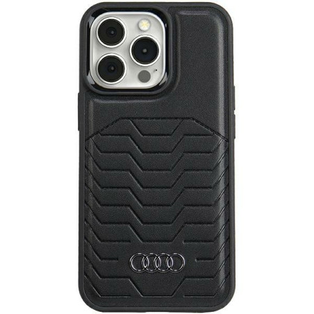 Pouzdro Audi MagSafe pro iPhone 15 Pro – černé
