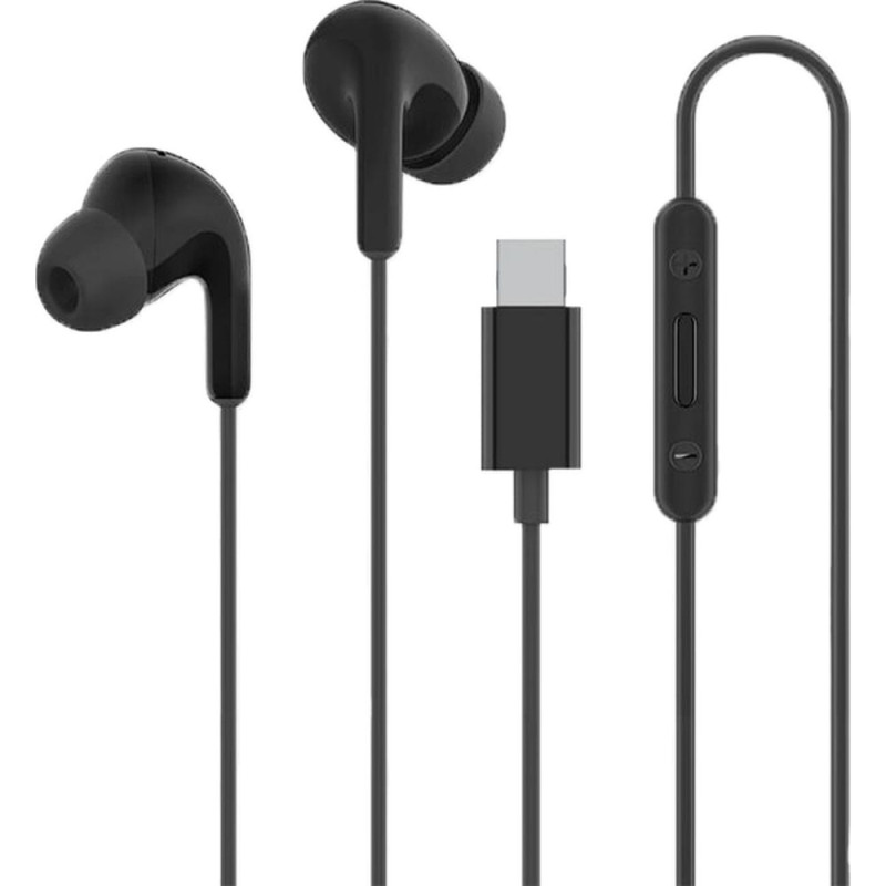 Sluchátka Xiaomi BHR8930GL do uší drátová USB-C s dálkovým ovladačem - černá