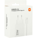 Nabíječka do sítě Xiaomi MDY-16-EF 1x USB-A 33W s kabelem USB-C 3A - bílá