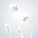 Sluchátka Xiaomi BHR8931GL do uší drátová USB-C s dálkovým ovladačem - bílá