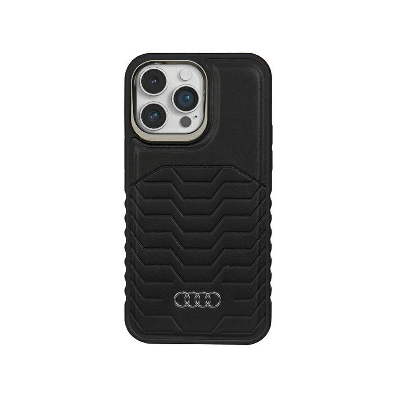Pouzdro Audi pro iPhone 15 Pro Max - černé