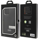 Pouzdro Audi s MagSafe pro iPhone 15 Pro Max černé