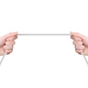 Dudao USB / Lightning cable 2.4A 1m white (L4L 1m white)