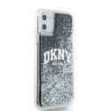 Kryt DKNY LIQUID GLITTER BIG LOGO iPhone 11 / XR - black