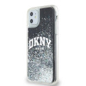 Kryt DKNY LIQUID GLITTER BIG LOGO iPhone 11 / XR - black