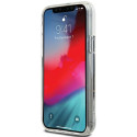 Kryt DKNY LIQUID GLITTER BIG LOGO pro iPhone 12 Pro/12 - černý