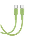 Kabel Puro ICON USB-C na USB-C 1,5 m - zelený