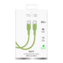 Puro ICON USB-C - USB-C cable 1.5m - green