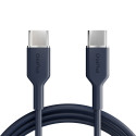 Kabel Puro ICON USB-C na USB-C 1,5 m - námořnická modř