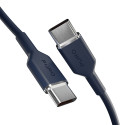 Kabel Puro ICON USB-C na USB-C 1,5 m - námořnická modř