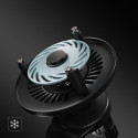 Držák SBS magnetický s bezdrátovou nabíječkou Qi2.2 25W s aktivním chlazením - černý