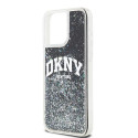 Kryt DKNY Liquid Glitter Big Logo iPhone 14 Pro Max - černý