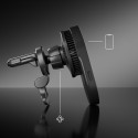Držák SBS magnetický s bezdrátovou nabíječkou Qi2.2 25W s aktivním chlazením - černý