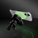 SBS Magnetic Holder with Qi2.2 25W Wireless Charger with Active Cooling - Black