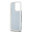 Pouzdro DKNY LIQUID GLITTER BIG LOGO iPhone 15 Pro černé