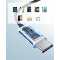 Joyroom USB-C sluchátka do uší TYPE-C Series JR-EC07 kovová - černá