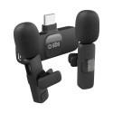 Mikrofony SBS klopové s přijímačem USB-C 2 ks - černé
