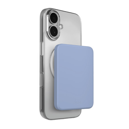 Powerbanka Puro 4200mAh ultratenká MagSafe USB-C - modrá