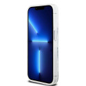 Kryt DKNY Liquid Glitter Multilogo iPhone 15 Pro - white