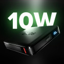 Powerbanka SBS HD 10W 5000mAh USB-C s LCD displejem - černá