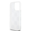 Kryt DKNY Liquid Glitter Multilogo iPhone 15 Pro - white